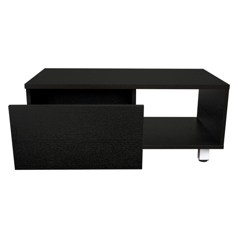 MESA DE CENTRO 1 CAJON FM-017N - NEGRO-1