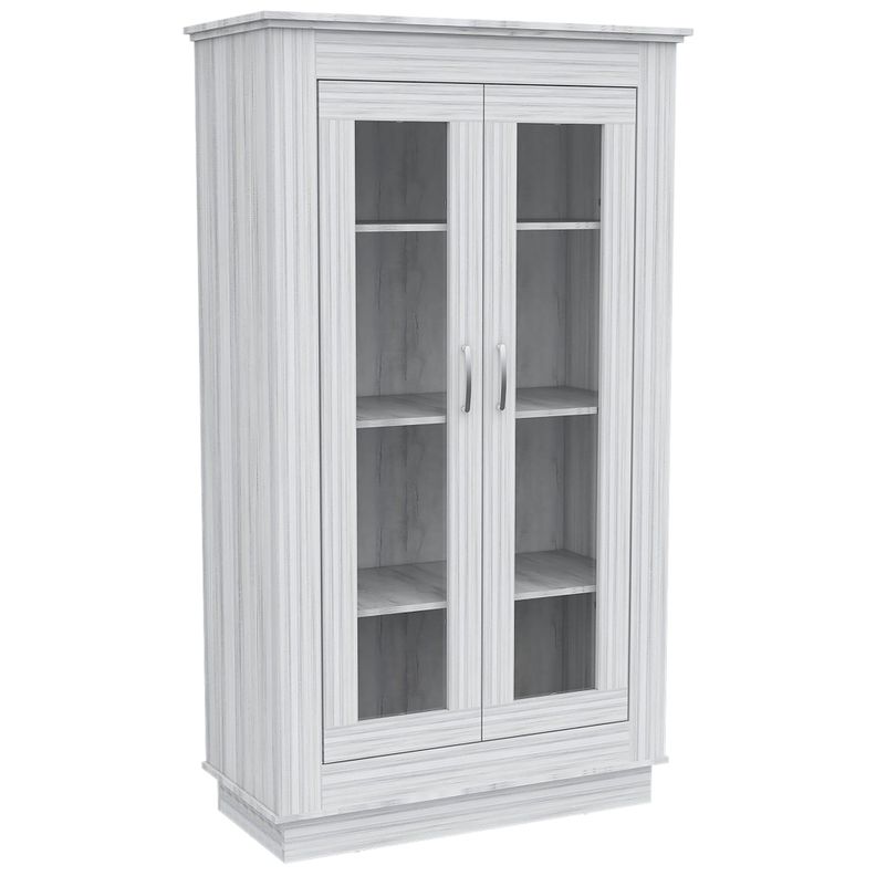 VITRINA 2 PUERTAS 3 ESTANTES FM-005B BLANCO