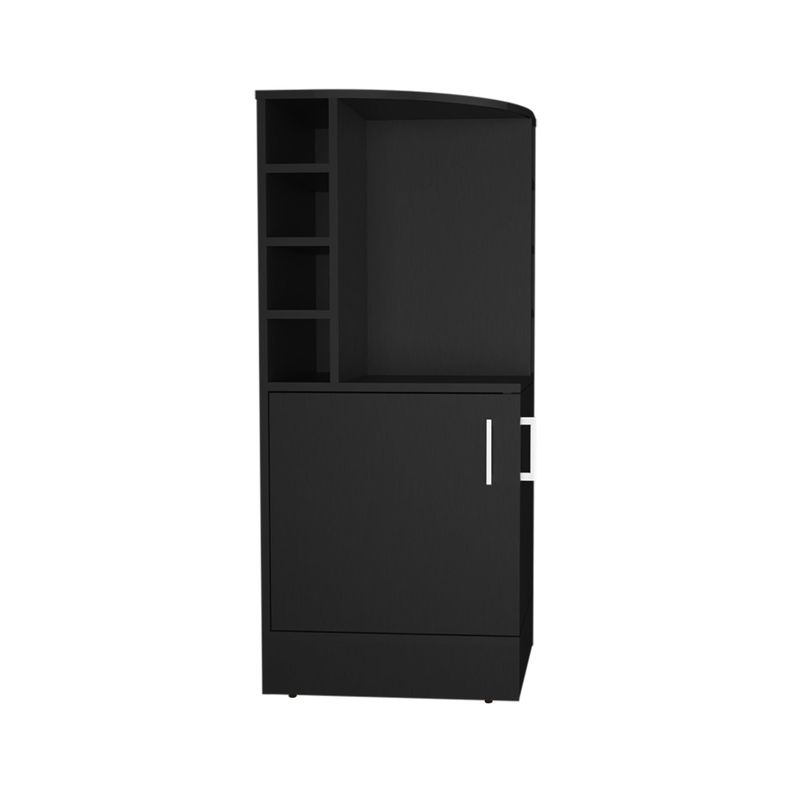 BAR ESQUINERO 2 PUERTAS Y PORTA BOTELLAS FM-015N NEGRO-1