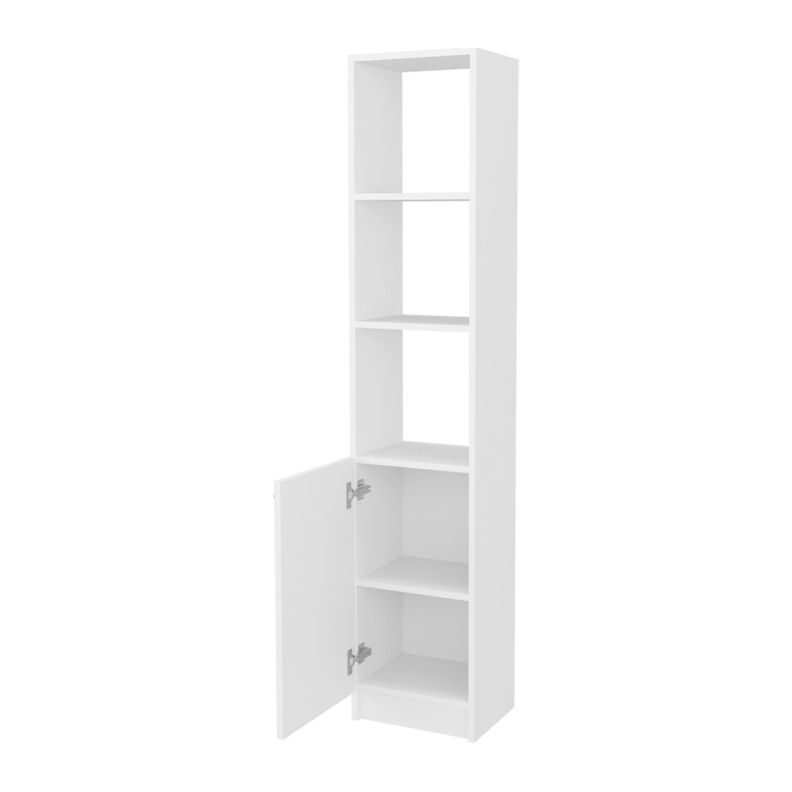 ESTANTE ORGANIZADOR BAÑO 1 PUERTA FM-011B - BLANCO-1