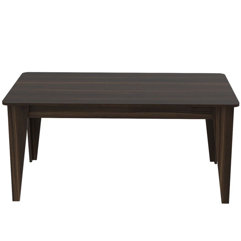Mesa De Comedor 6 Puestos Fm-007U Café Oscuro-1