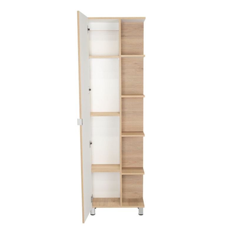 MUEBLE BAÑO 1 PUERTA FM-002C CAFÉ CLARO-1