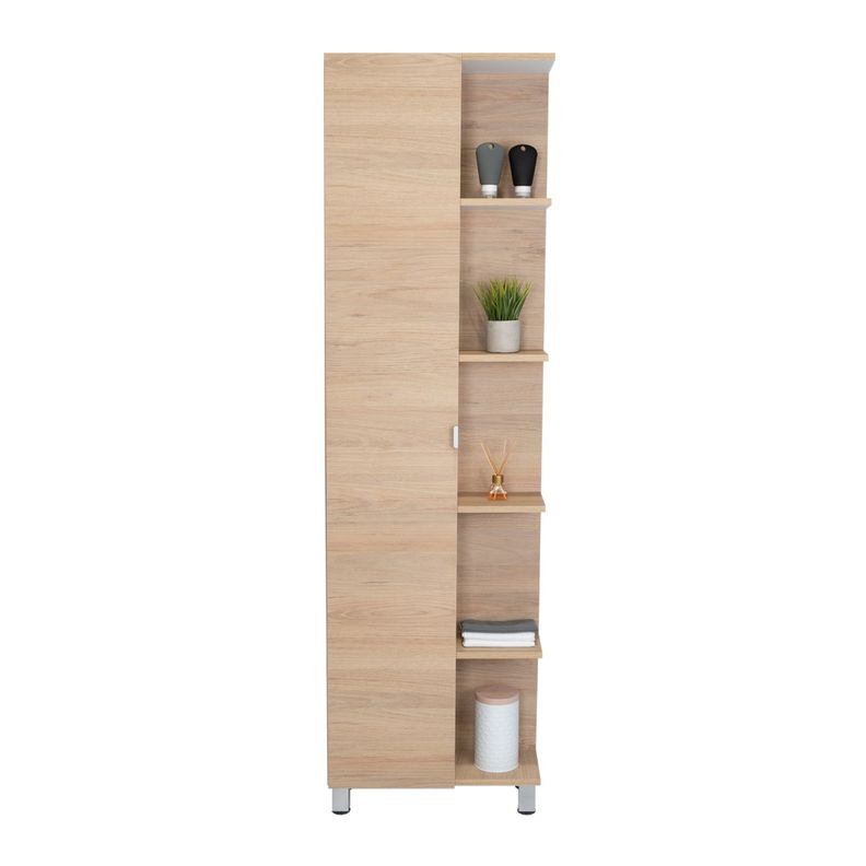 MUEBLE BAÑO 1 PUERTA FM-002C CAFÉ CLARO-3