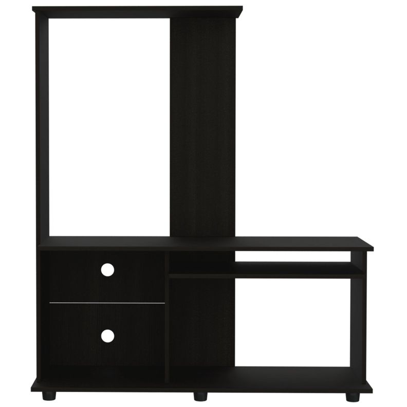 ESTANTE TV 50" CON 5 REPISAS FM-005N - NEGRO-1