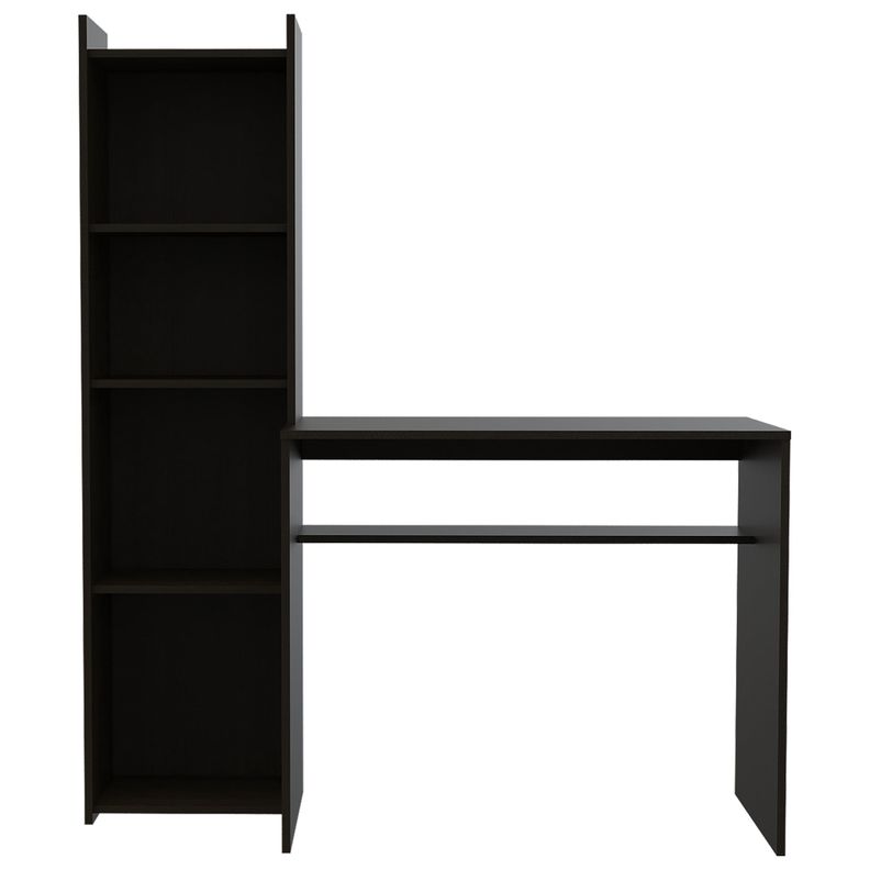 ESCRITORIO BIBLIOTECA 150X127,1X50 CM FM-030N NEGRO-1