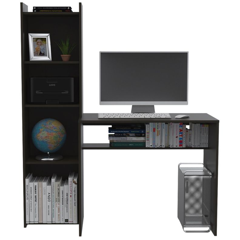 ESCRITORIO BIBLIOTECA 150X127,1X50 CM FM-030N NEGRO-2