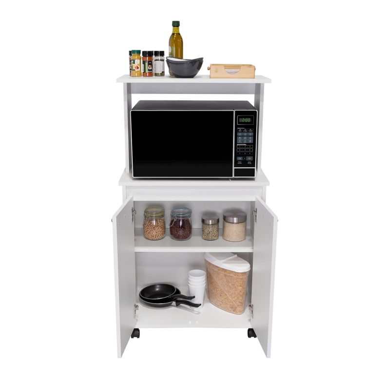 MUEBLE MICROONDAS 2 PUERTAS FM-010B BLANCO-2