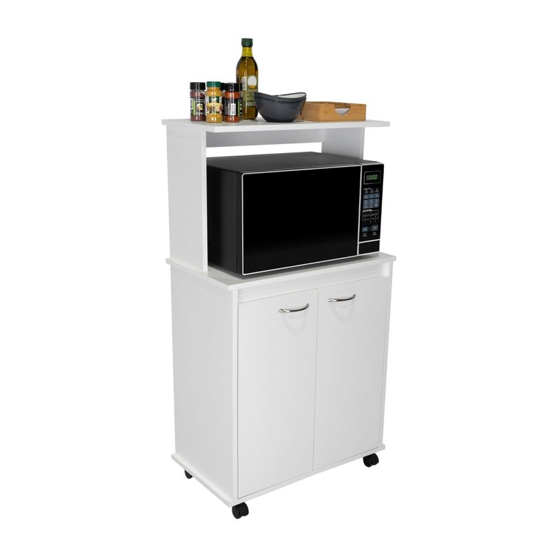 MUEBLE MICROONDAS 2 PUERTAS FM-010B BLANCO-3