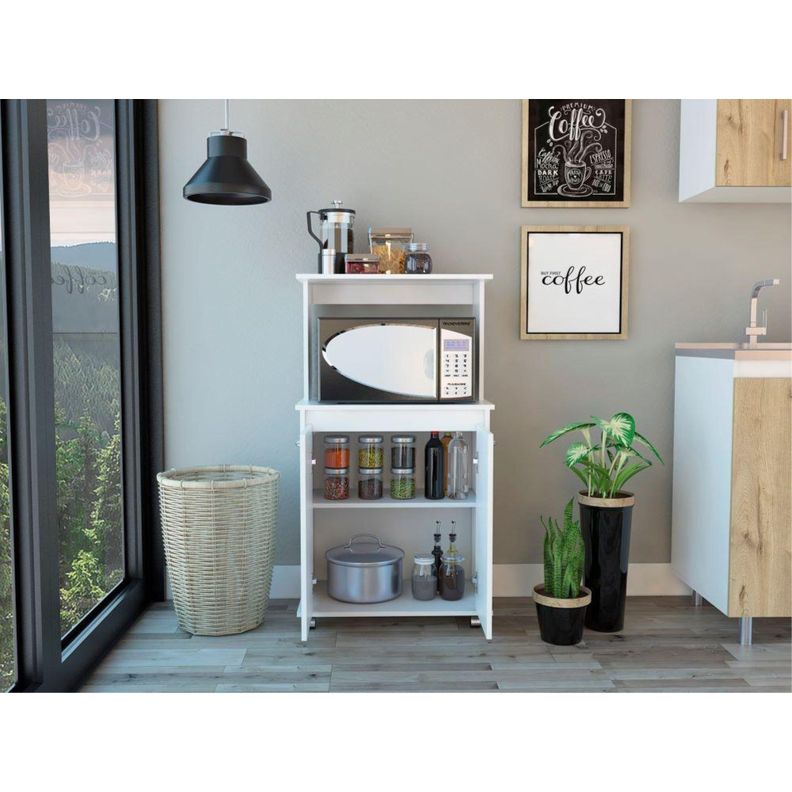 MUEBLE MICROONDAS 2 PUERTAS FM-010B BLANCO-5