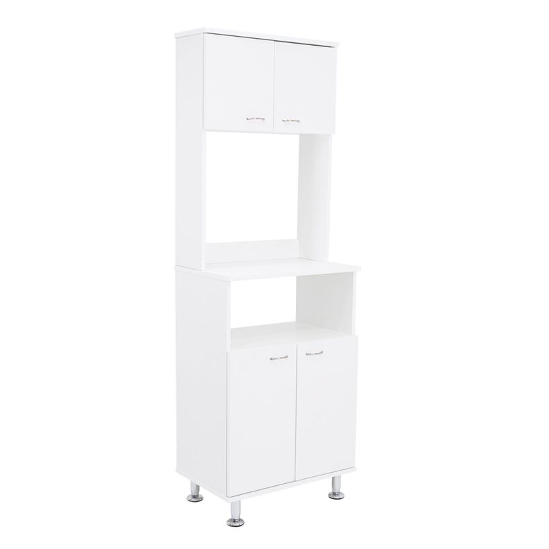 MUEBLE MICROONDAS 4 PUERTAS FM-011B BLANCO-0
