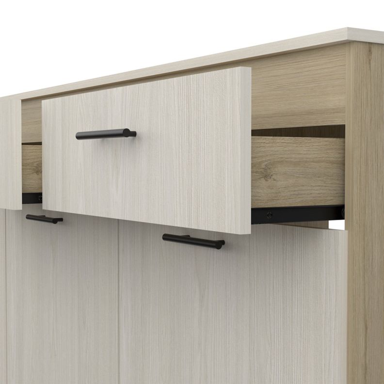 Mueble Base De Cocina 3 Puertas 2 Cajones Fm-003C Café Claro-6