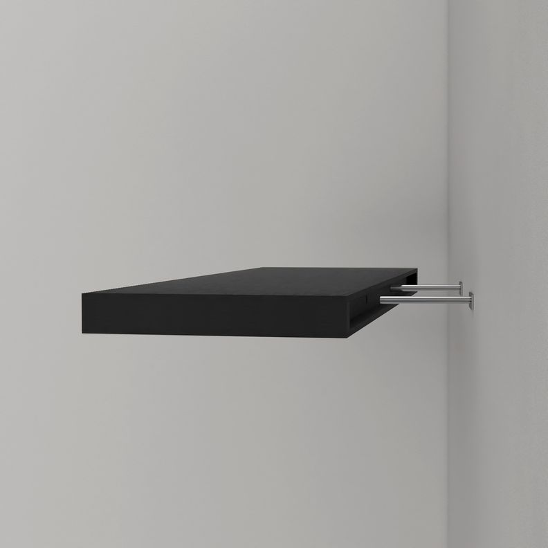 REPISA FLOTANTE 80x25x3,8 CM FM-041N X1 UNIDAD- NEGRO-4