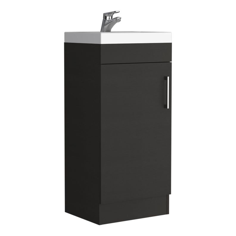 MUEBLE VANITORIO 1 PUERTA FM-005N - NEGRO-0