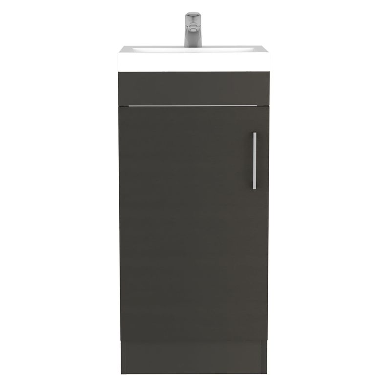 MUEBLE VANITORIO 1 PUERTA FM-005N - NEGRO-1