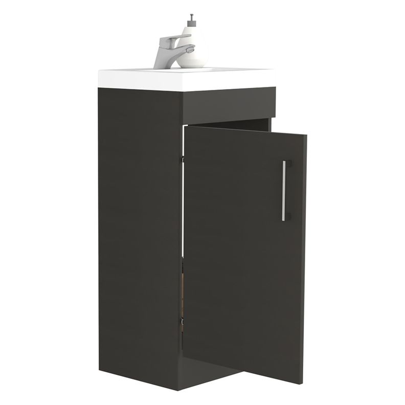 MUEBLE VANITORIO 1 PUERTA FM-005N - NEGRO-3