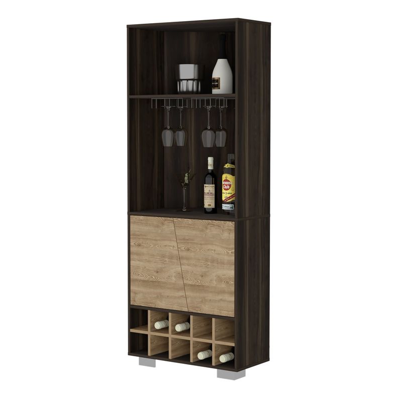 BAR ESQUINERO 10 BOTELLEROS FM-006C - CAFE OSCURO-2