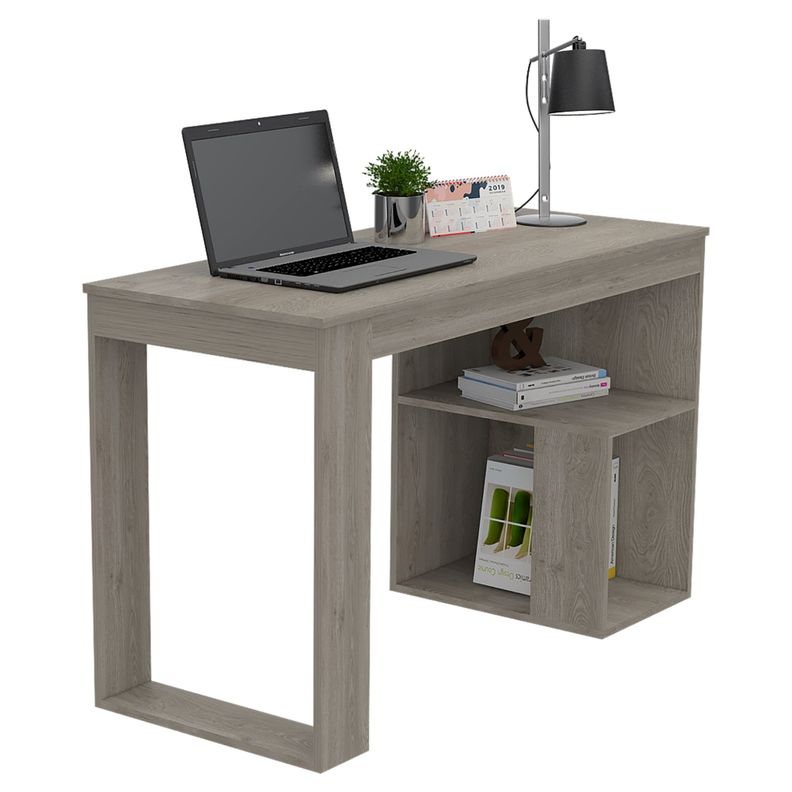 ESCRITORIO 120X73,5X50 CM FM-037G GRIS-2