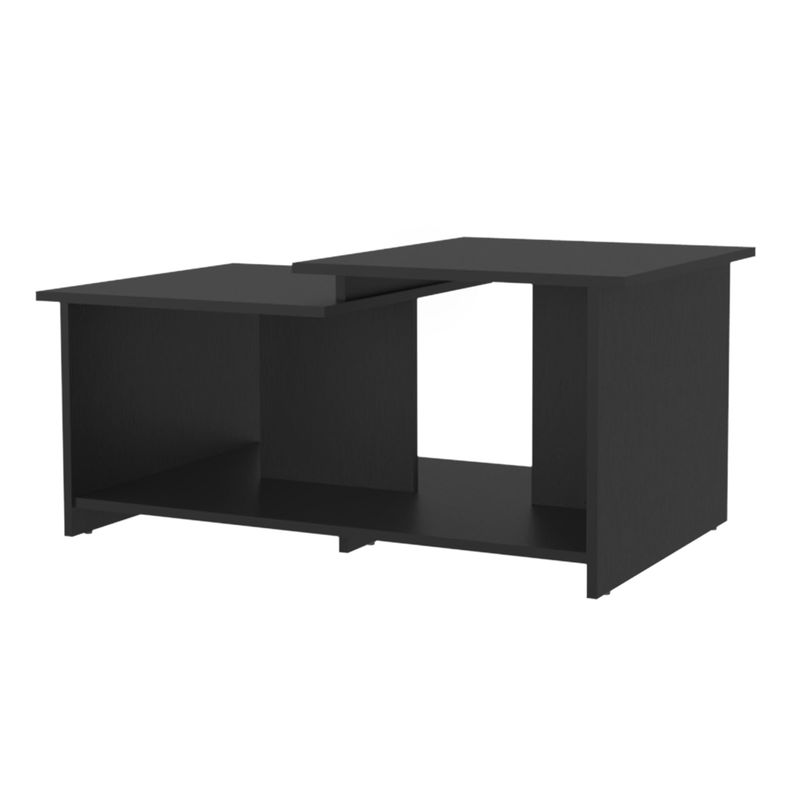 MESA DE CENTRO RECTANGULAR FM-016N - NEGRO-0