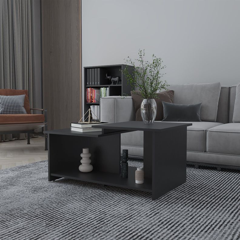 MESA DE CENTRO RECTANGULAR FM-016N - NEGRO-3