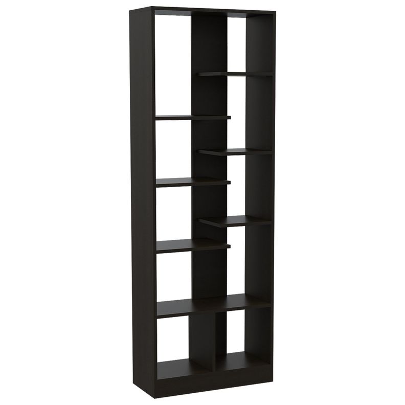 BIBLIOTECA ESTANTE 9 REPISAS FM-008N NEGRO-0