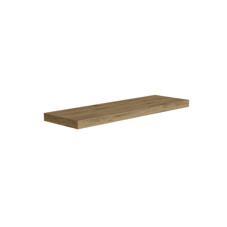 REPISA FLOTANTE 80x25x3,8 CM FM-041C X1 UNIDAD - CAFÉ CLARO-3