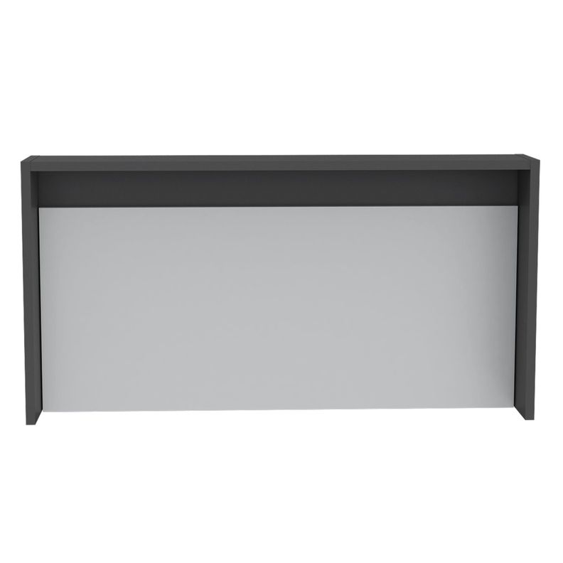 ESCRITORIO ABATIBLE DE PARED FM-040B BLANCO Y PLOMO-1