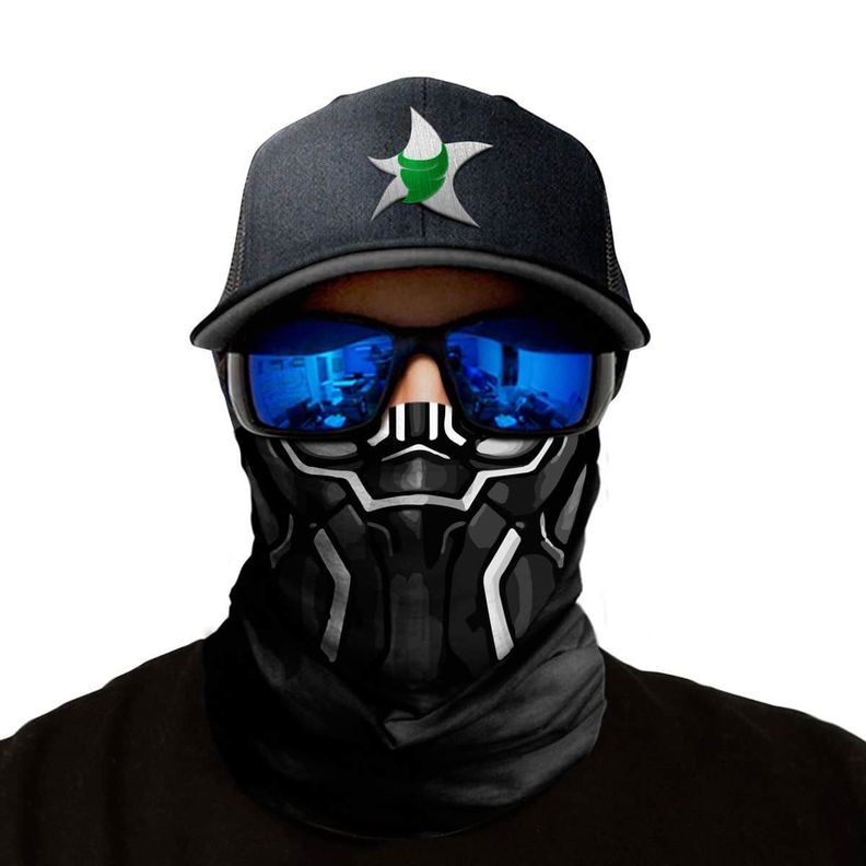 Bandana, Fugaz Store, Negro, Pantera Negra-0