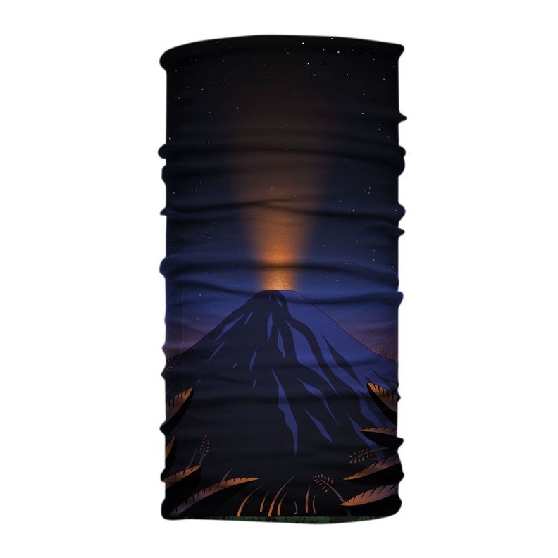Bandana, Fugaz Store, Azul oscuro, Volcán Villarica -1