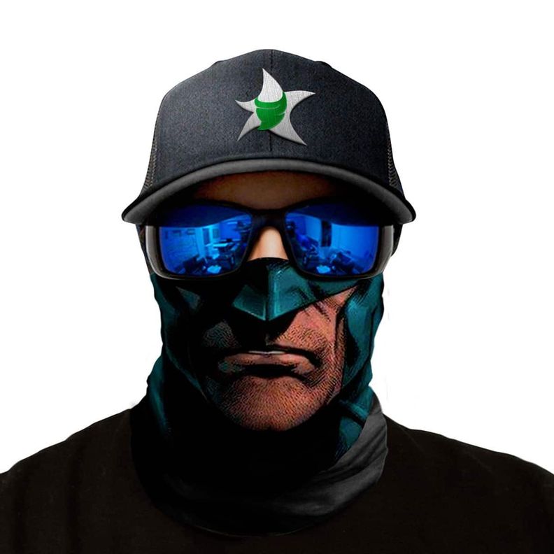 Bandana, Fugaz Store, Negro, Batman-0