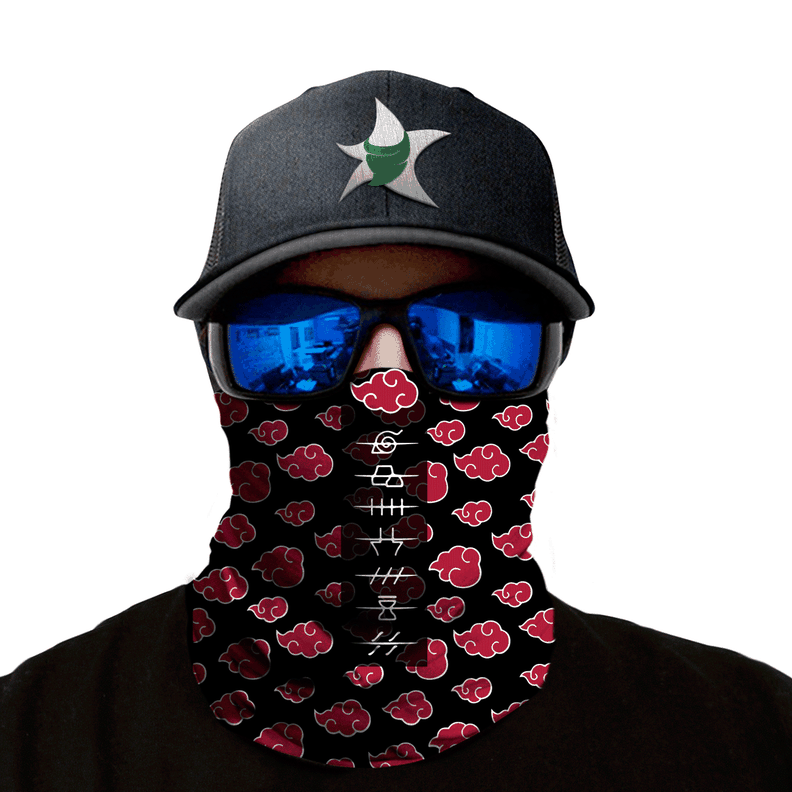 Bandana, Fugaz Store, Negro Akatsuki Naruto-0