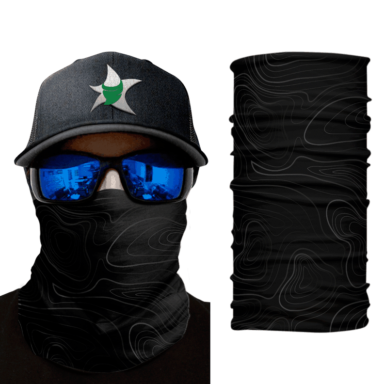 Bandana, Fugaz Store, Negro, Textura gris-2