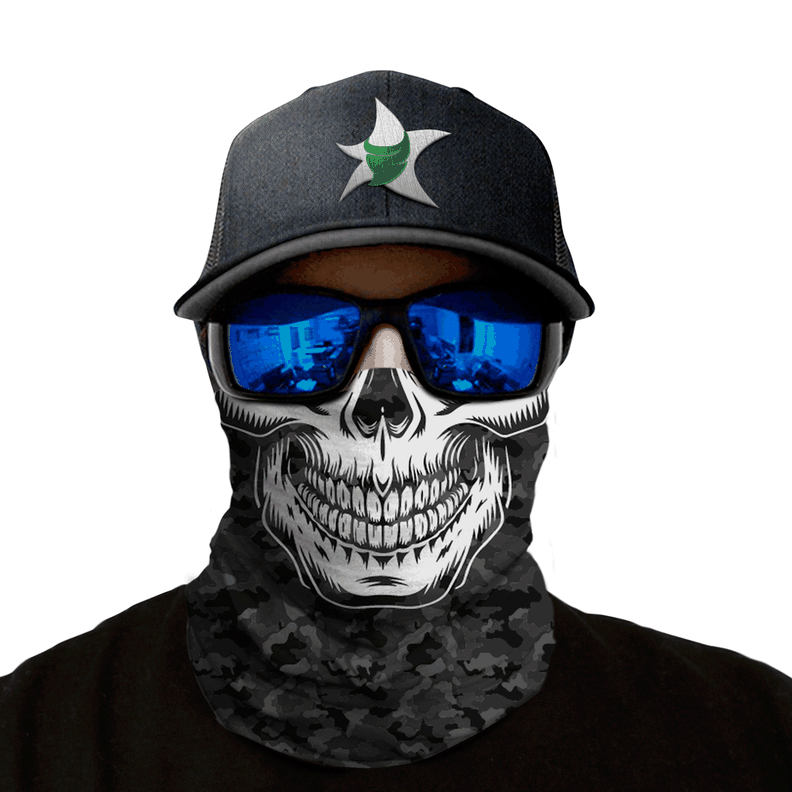 Bandana, Fugaz Store, gris, Camu-Skull-0