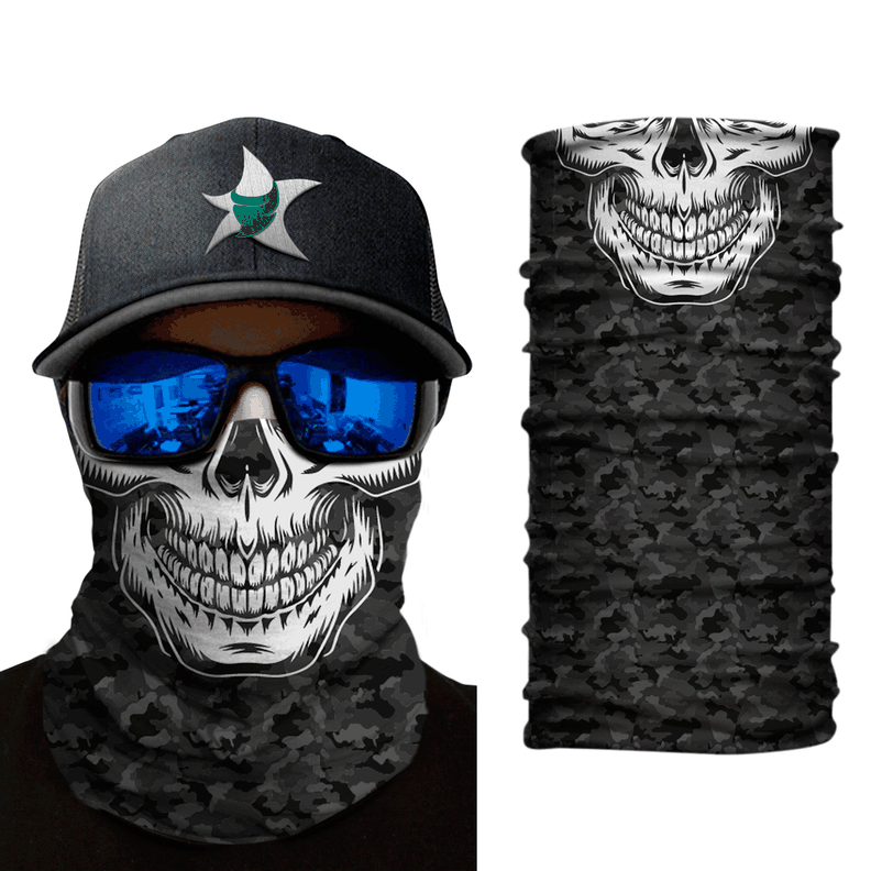 Bandana, Fugaz Store, gris, Camu-Skull-2