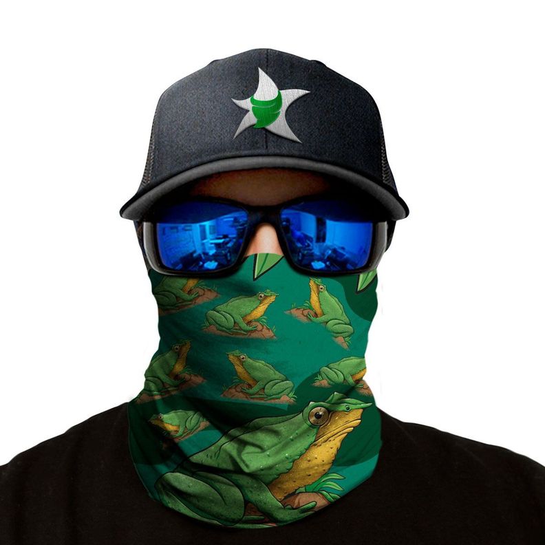 Bandana, Fugaz Store, Verde, Ranita de Darwin-0