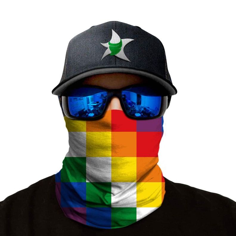 Bandana, Fugaz Store, Multicolor, Wiphala-0