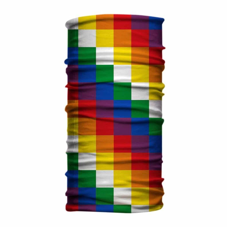Bandana, Fugaz Store, Multicolor, Wiphala-1