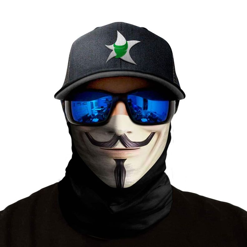 Bandana, Fugaz Store, Negro, Anonymous-0