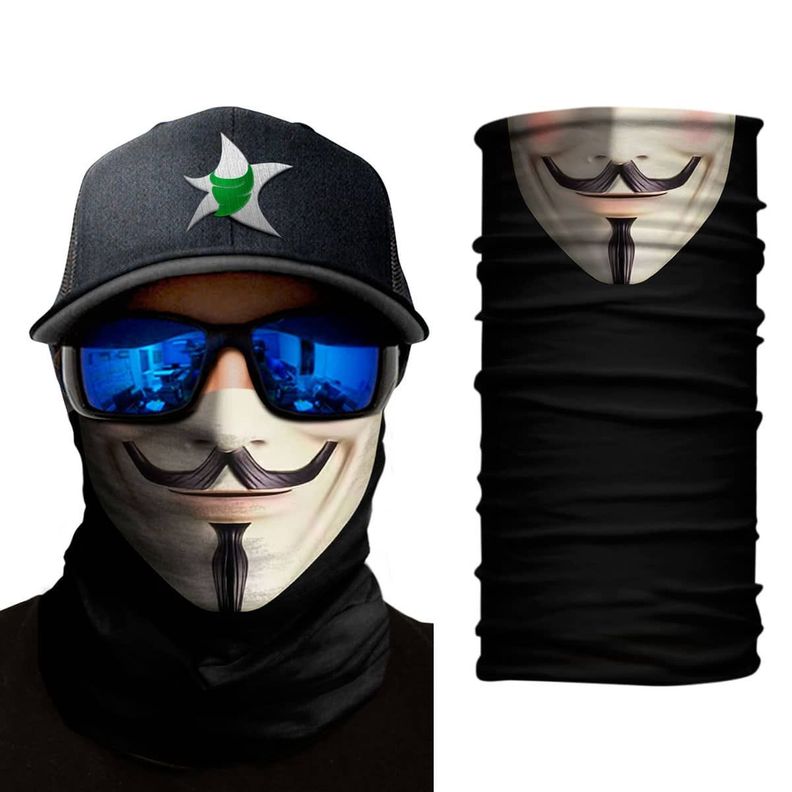 Bandana, Fugaz Store, Negro, Anonymous-2