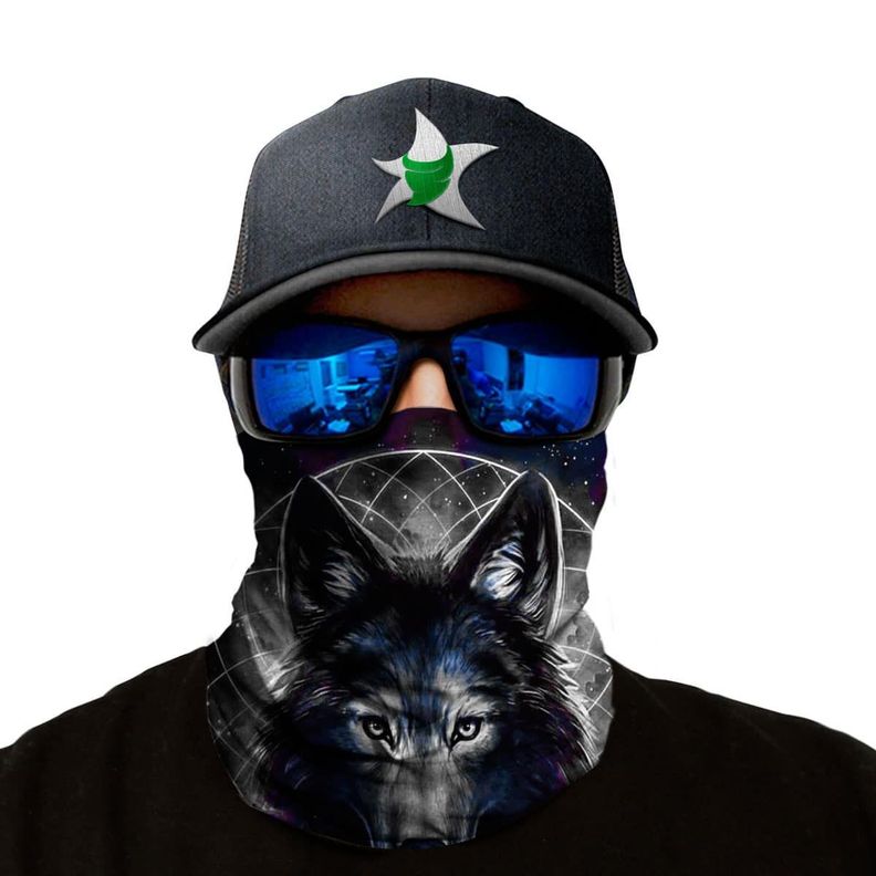 Bandana, Fugaz Store, Multicolor, Lobo-0