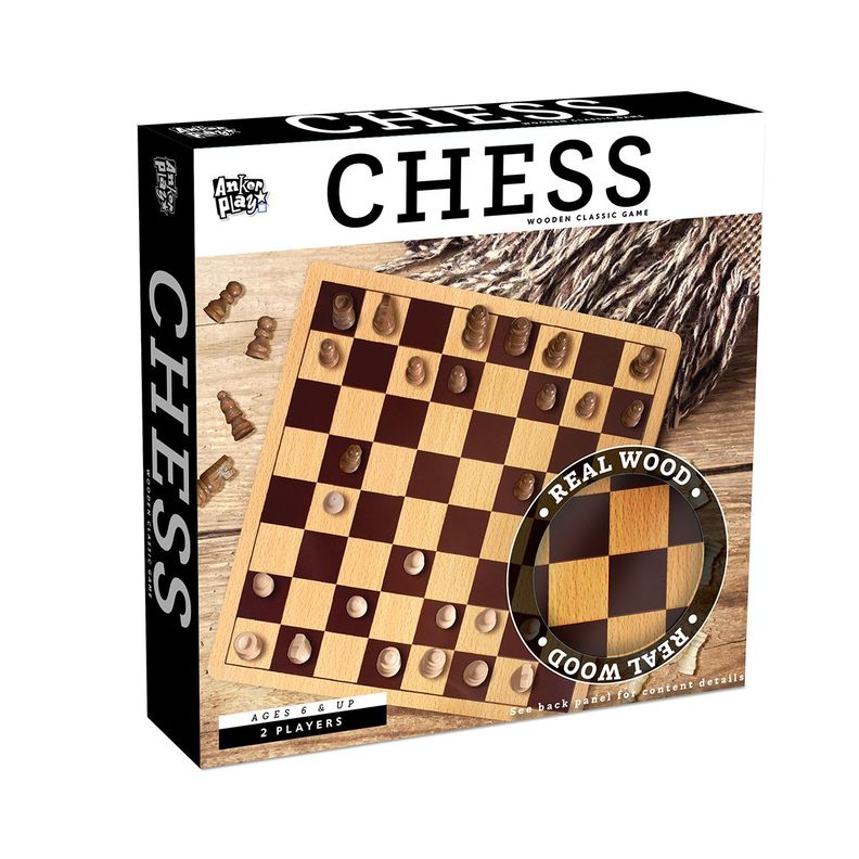 Juego Ajedrez de Madera Anker Play-0