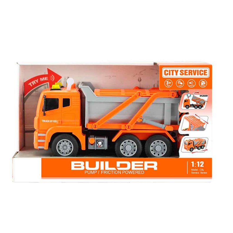 Camion de Construccion con Luces y Sonidos Surtido
