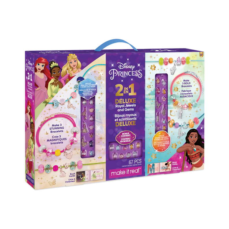 Joyas Princesas Disney 2 en 1 Make It Real Surtido