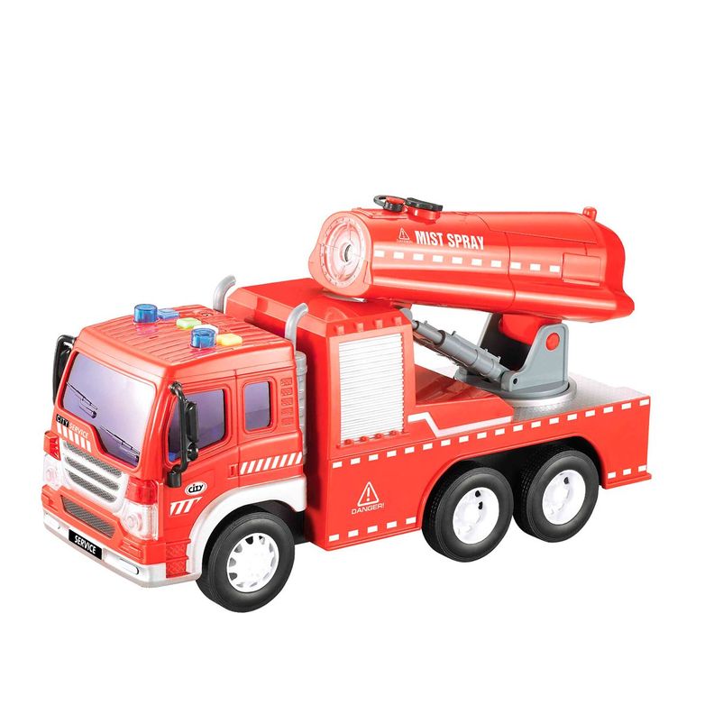 Camión de Bomberos a Fricción con Rociador de Agua-0