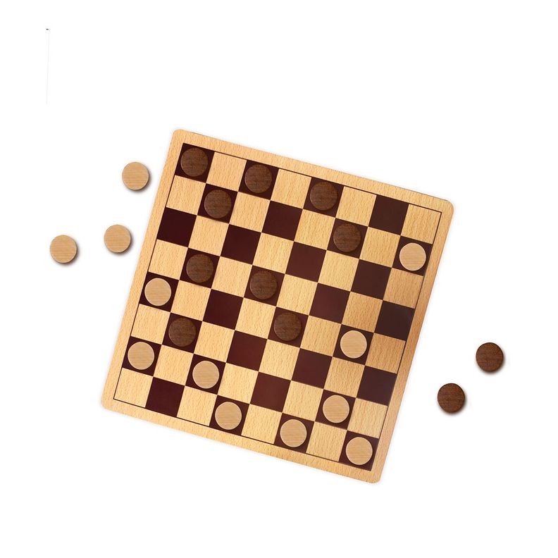 Juego de Damas de Madera Anker Play-1