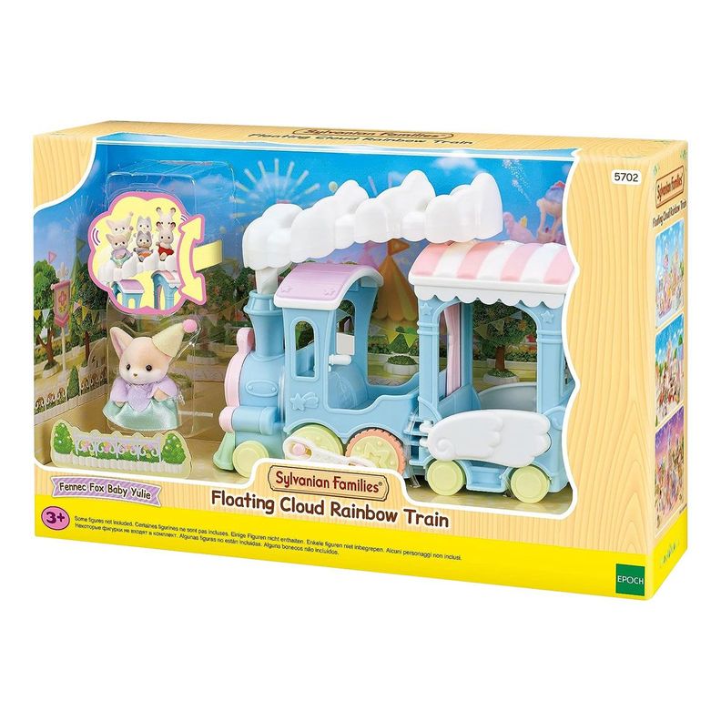Tren Arcoiris de las Nubes Sylvanian Families Surtido