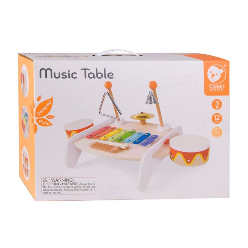 Mesa Musical de Madera Classic World Surtido