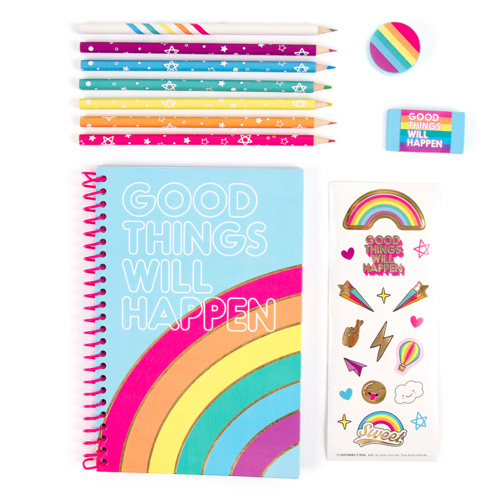 Estuche con Cuaderno y Lápices Make It Real-2