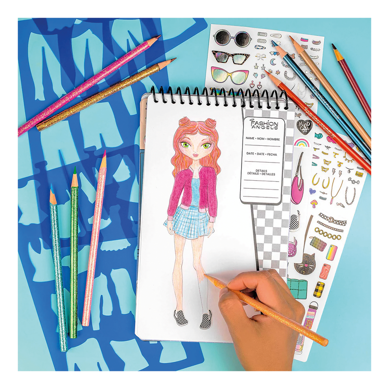 Portafolio de Bocetos School Spirit Fashion Angels-2