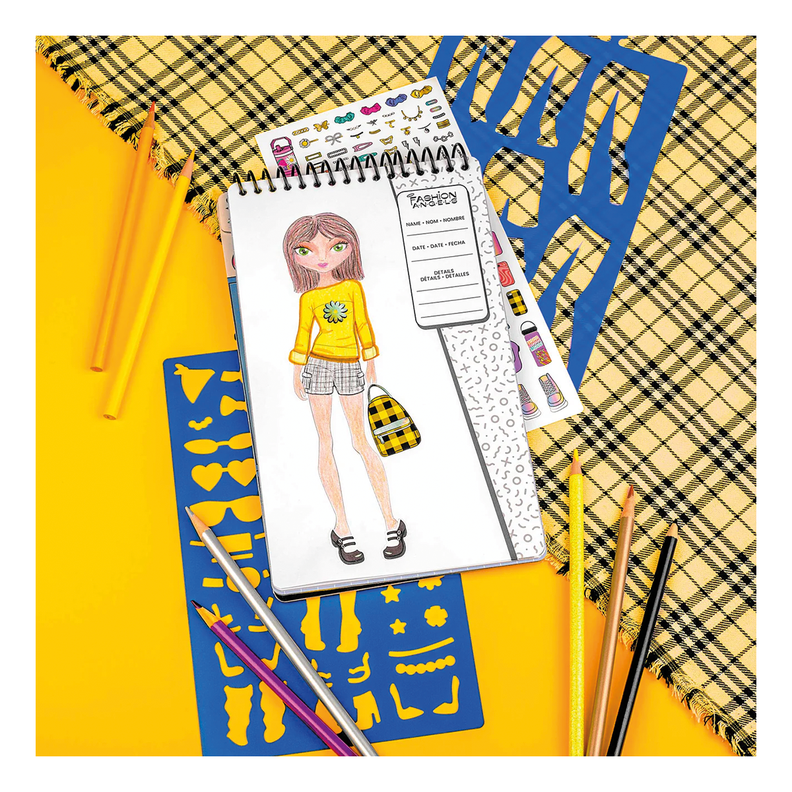 Portafolio de Bocetos School Spirit Fashion Angels-3