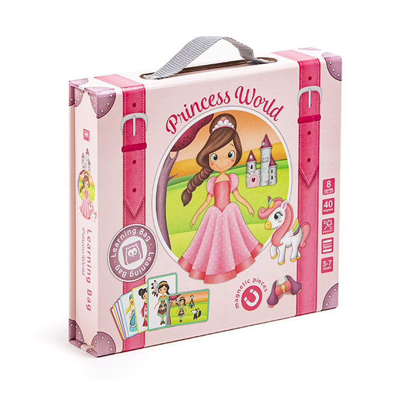 Maletín Magnético Princesas Del Mundo Eureka-0